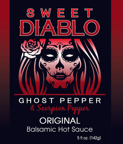 ORIGINAL Sweet Diablo Balsamic Hot Sauce - 5 oz. Bottle